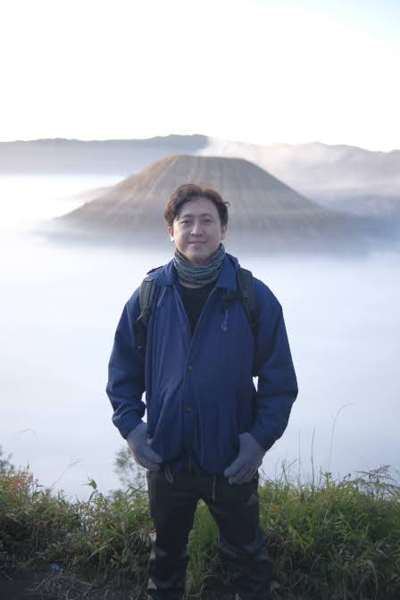 Danu Jaka standing above the clouds at Mount Bromo
